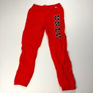 Vintage UNLV Apex One Mens Track Pants Red Sz M University Nevada Las Vegas
